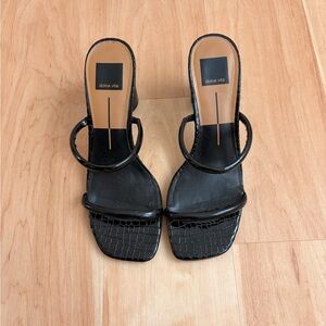 Dolce Vita Black Women's Noles Heels